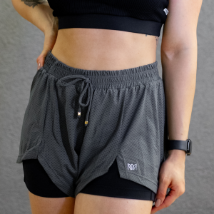 Shorts Fem Duplo