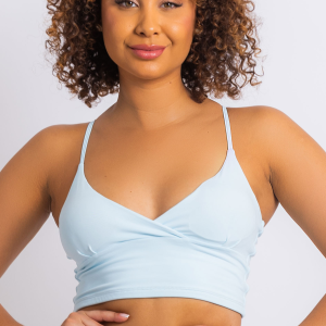 Top Bio Beach Com Bojo Azul Claro