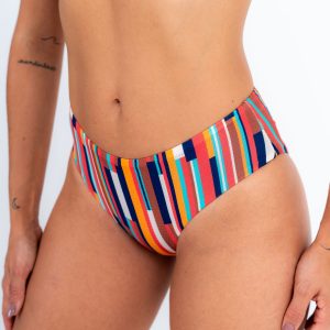 Biquíni Calcinha Verão Cos Drapeado Laterais Tulum Digital