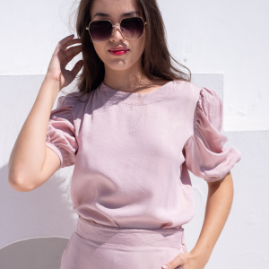 Blusa Manga Princesa Alongada