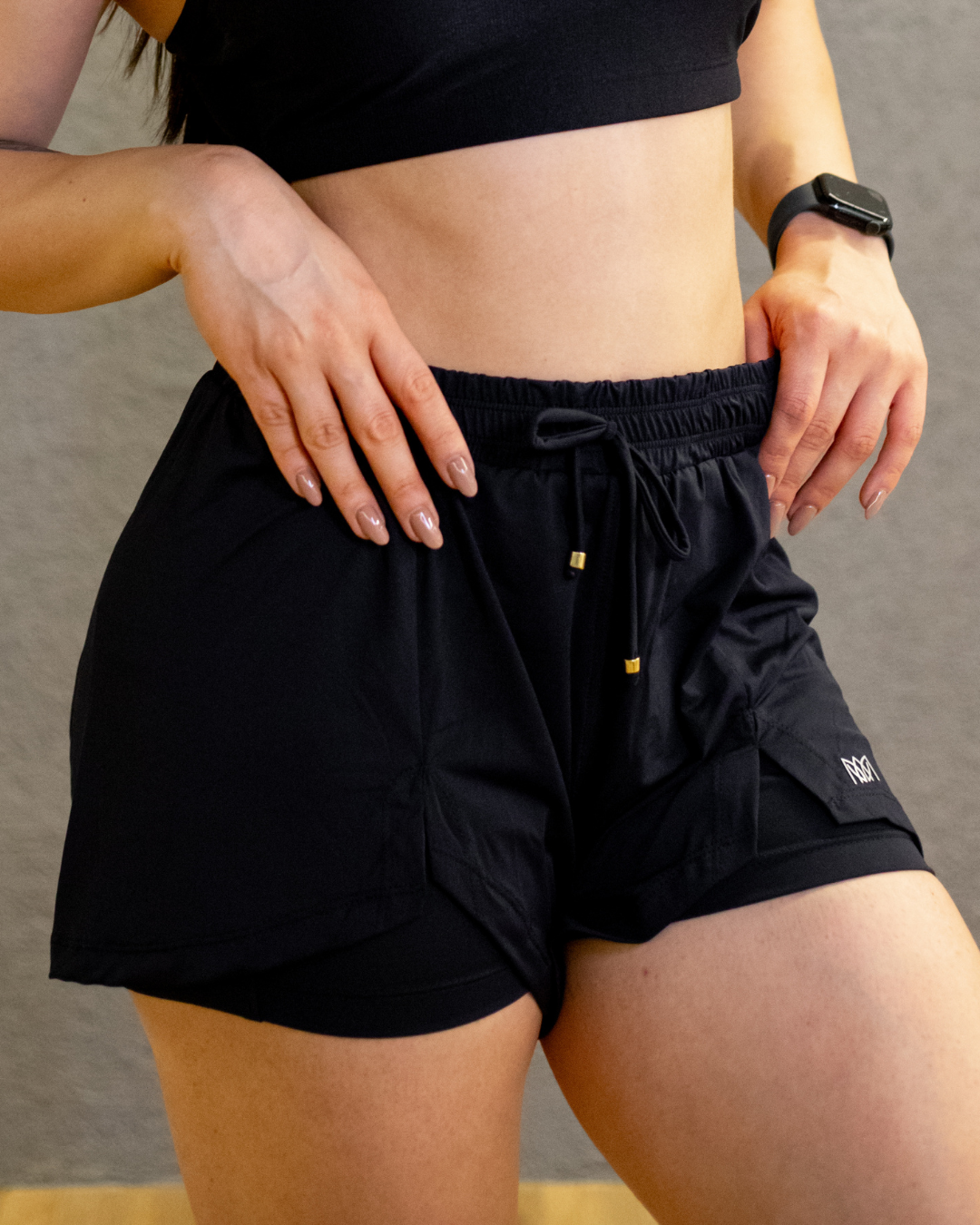 Shorts Fem Duplo